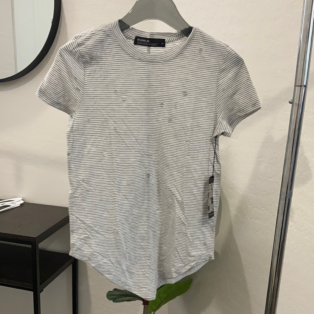 Benjamin Jay stripe tshirt